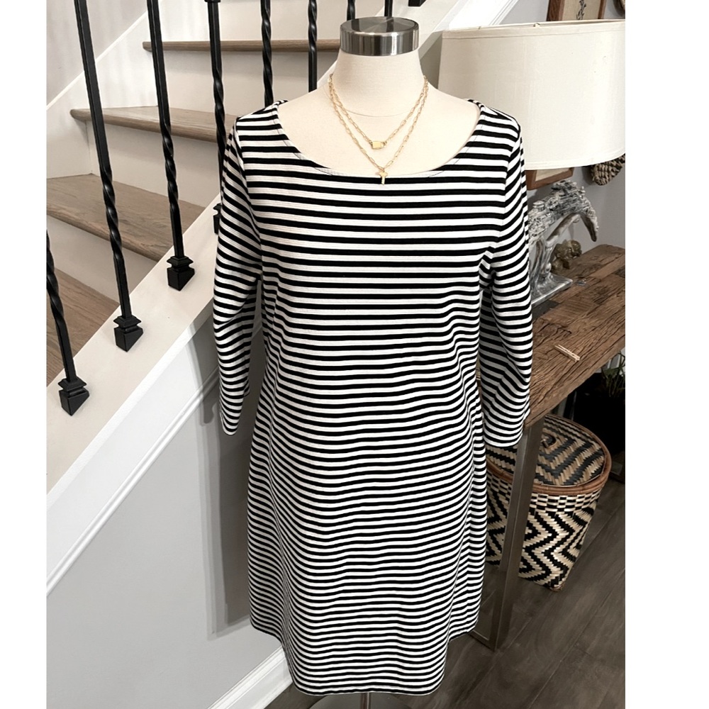 Old Navy Breton Stripe Shift Dress